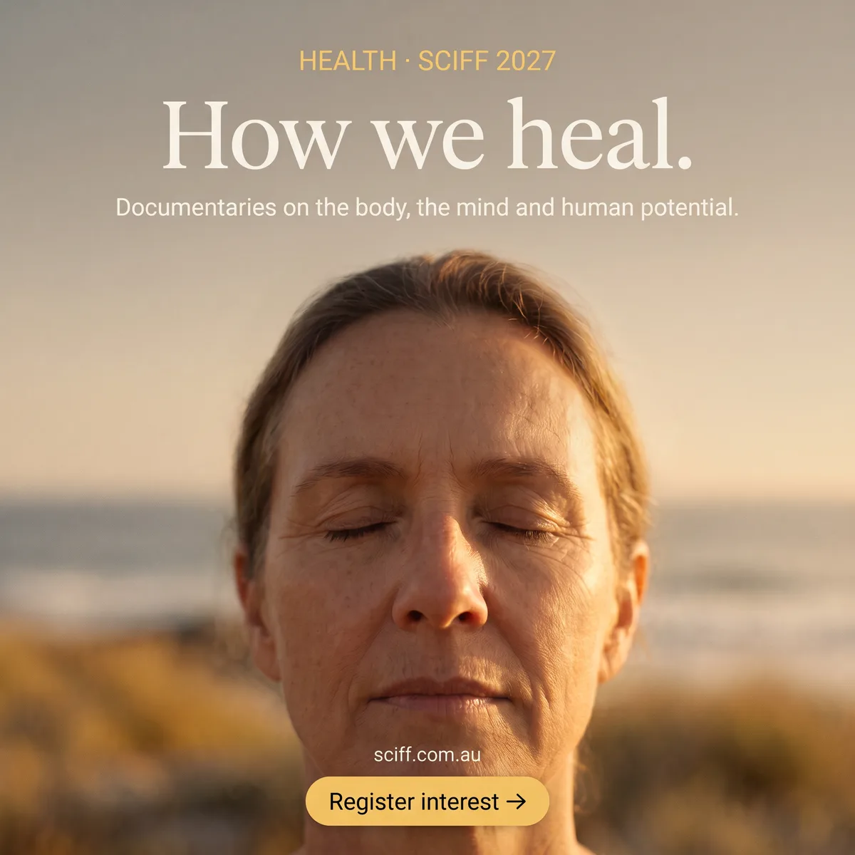 Health & longevity — SCIFF campaign ad